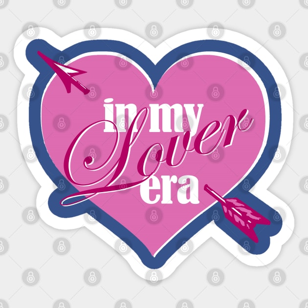 in my lover era Sticker by treacherousxhope